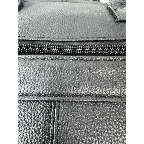 Samsonite Classic Leather Toploader Briefcase With Shoulder Strap - Picture 12 of 16